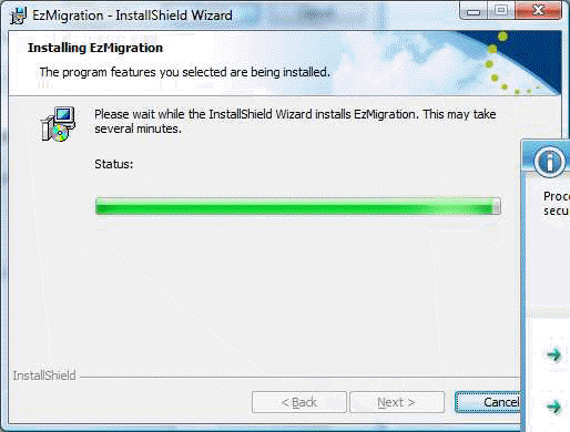 EzMigration 3 Installing, Registry Access... On Vista 64 Business