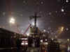 The cross from ground zero by Lonnie Hollaubaugh.